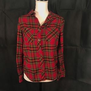 L.A. Hearts Red Flannel Shirt